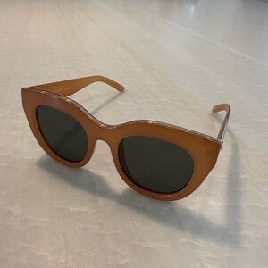 Le Specs Chic Tan Sunglasses